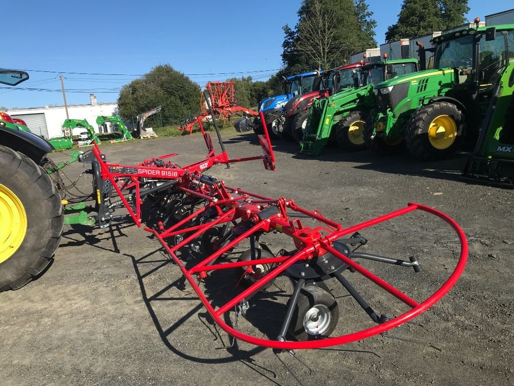 Kreiselheuer Türe ait SIP SPIDER 915 / 8, Gebrauchtmaschine içinde UZERCHE (resim 5)