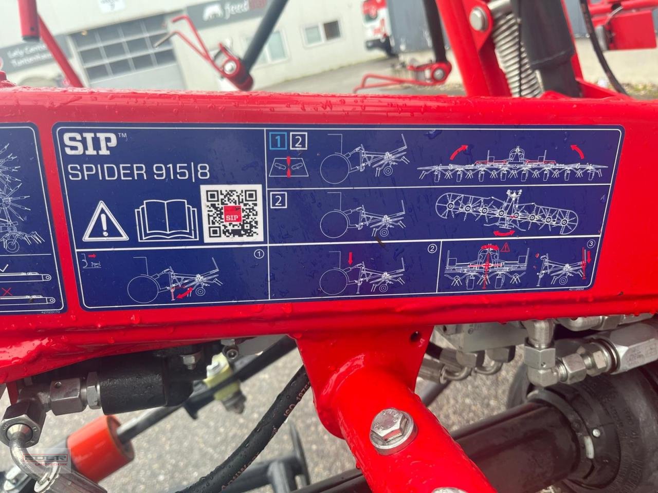 Kreiselheuer typu SIP Spider 915/8, Gebrauchtmaschine v Tuntenhausen (Obrázek 14)