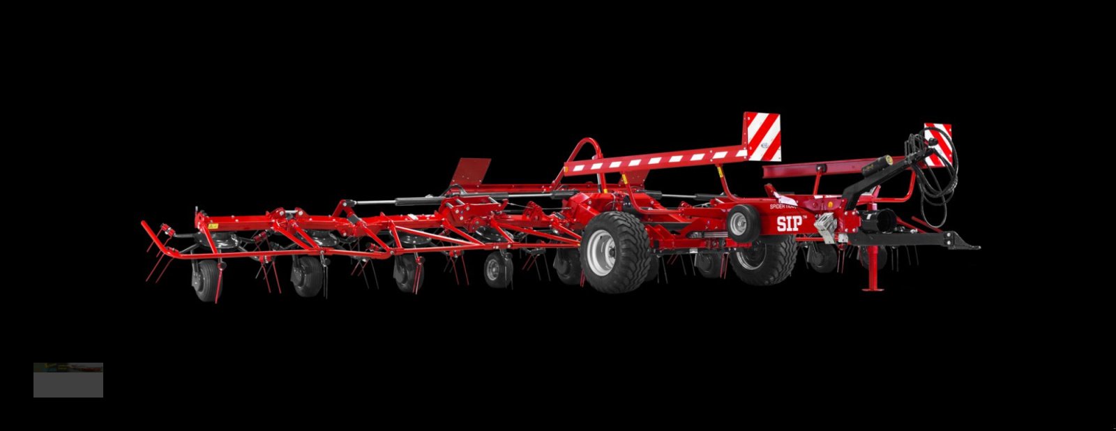 Kreiselheuer Türe ait SIP Spider HD 1100/10T, Neumaschine içinde Fürsteneck (resim 1)