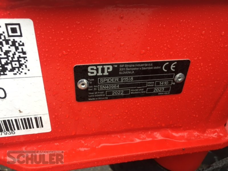Kreiselheuer des Typs SIP Spieder 915 / 8, Neumaschine in St. Märgen (Bild 9)