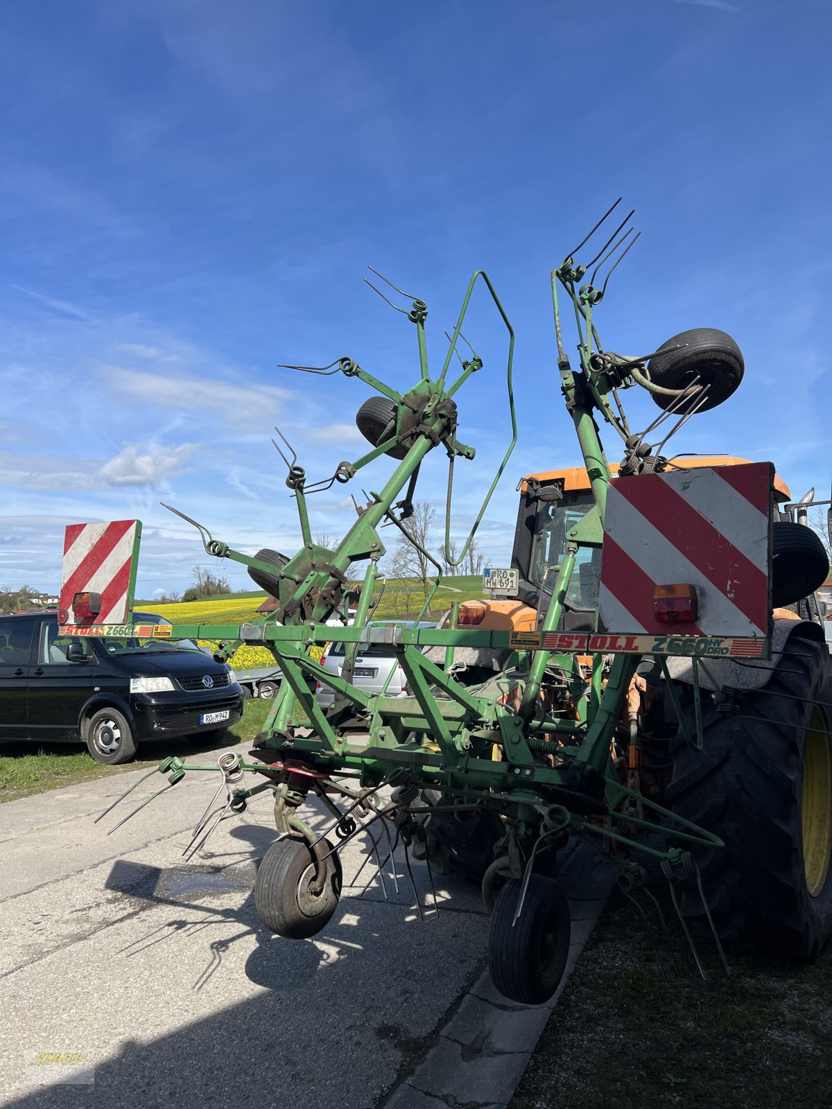 Kreiselheuer des Typs Stoll Z 660 D Hydro, Gebrauchtmaschine in Söchtenau (Bild 3)