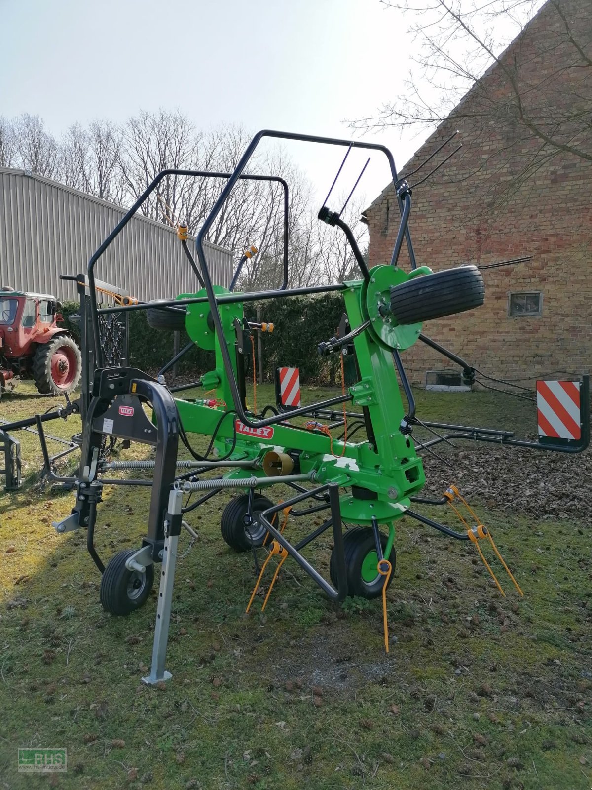 Kreiselheuer Türe ait Talex Tornado 550, Neumaschine içinde Lindow (resim 3)