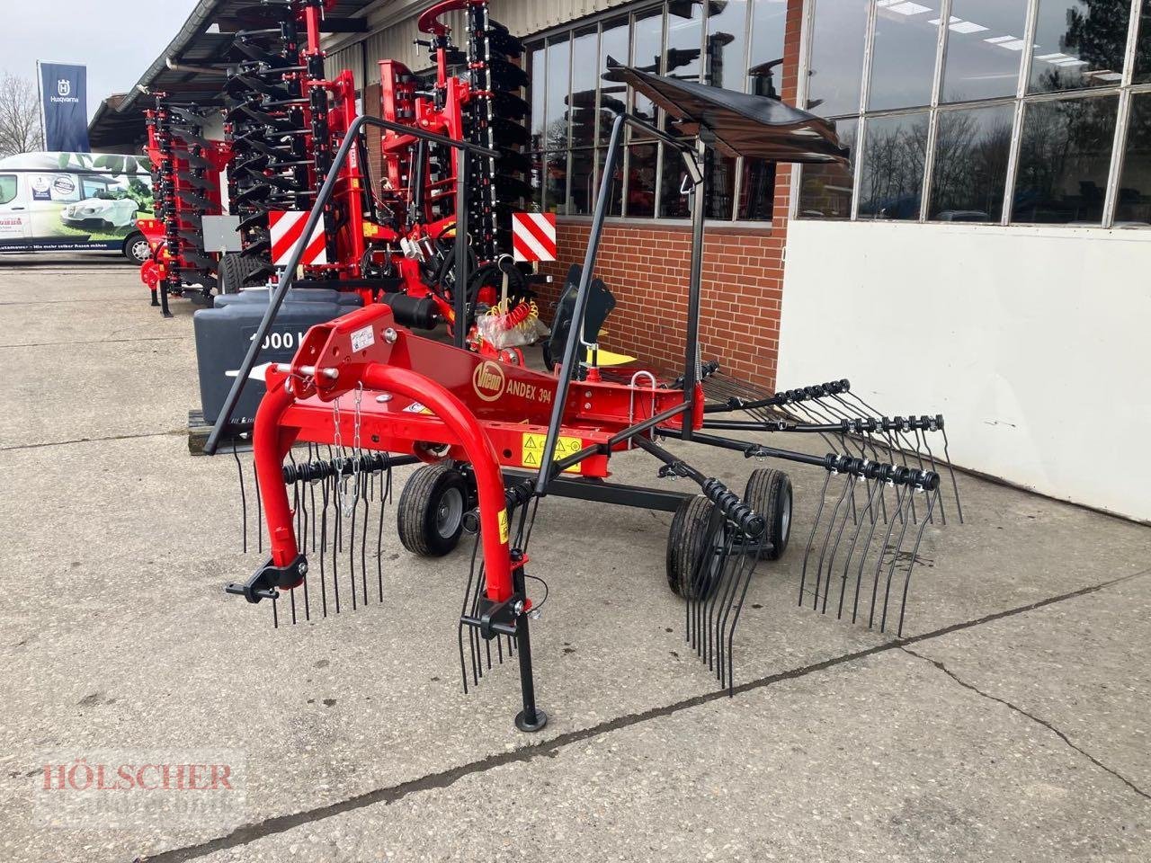 Kreiselheuer Türe ait Vicon ANDEX 394, Neumaschine içinde Warendorf (resim 2)