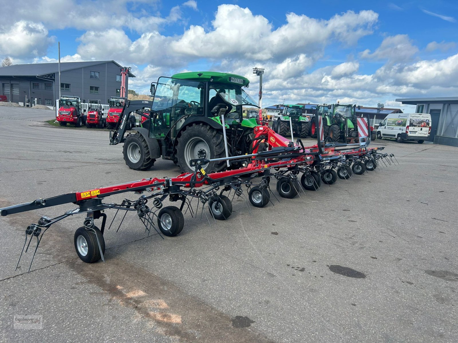 Kreiselheuer Türe ait Vicon Fanex 1124, Neumaschine içinde Altusried-Kimratshofen (resim 7)