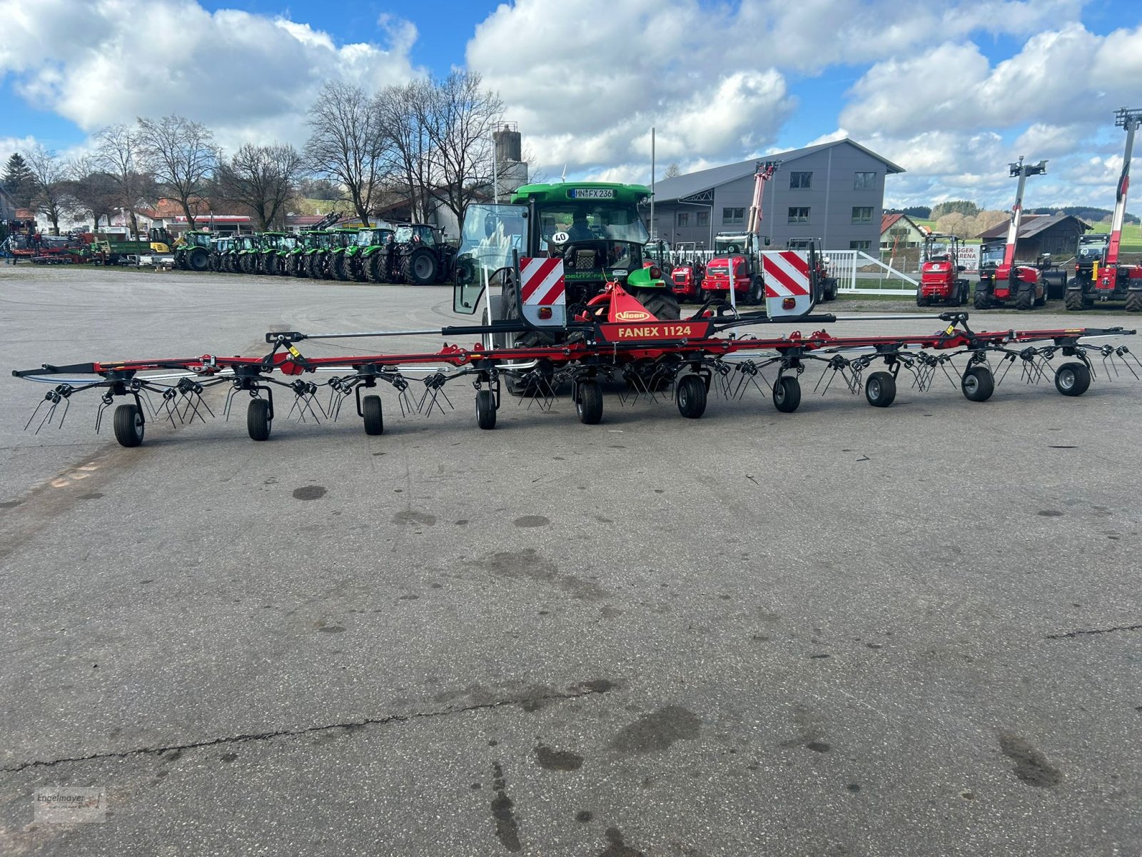 Kreiselheuer Türe ait Vicon Fanex 1124, Neumaschine içinde Altusried-Kimratshofen (resim 9)