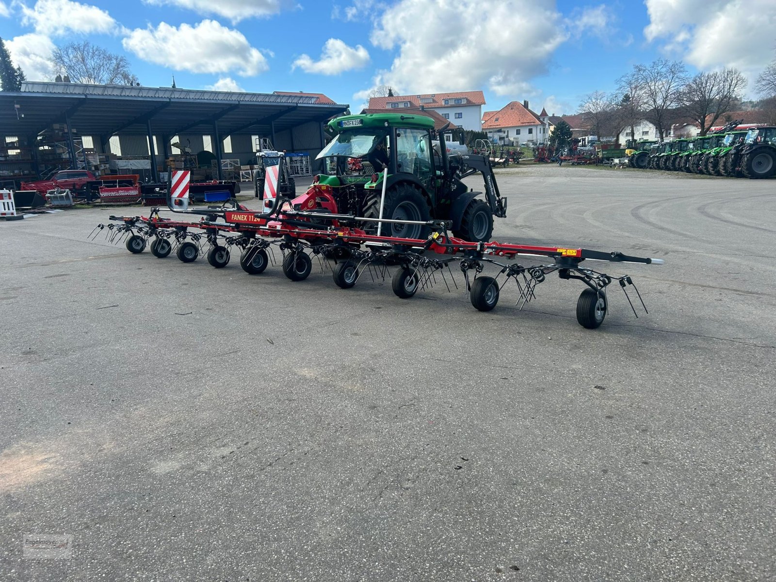 Kreiselheuer Türe ait Vicon Fanex 1124, Neumaschine içinde Altusried-Kimratshofen (resim 10)