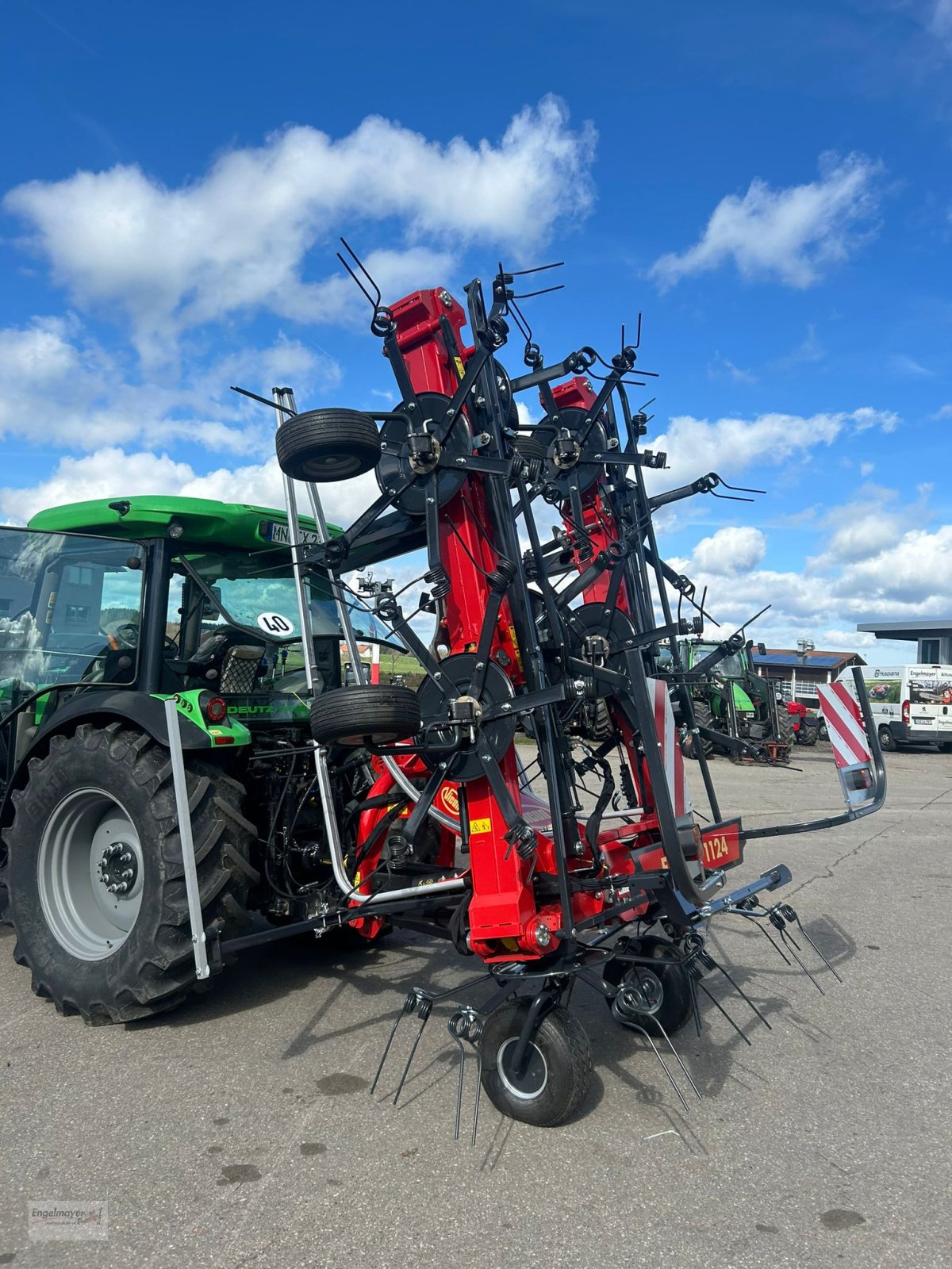 Kreiselheuer Türe ait Vicon Fanex 1124, Neumaschine içinde Altusried-Kimratshofen (resim 11)