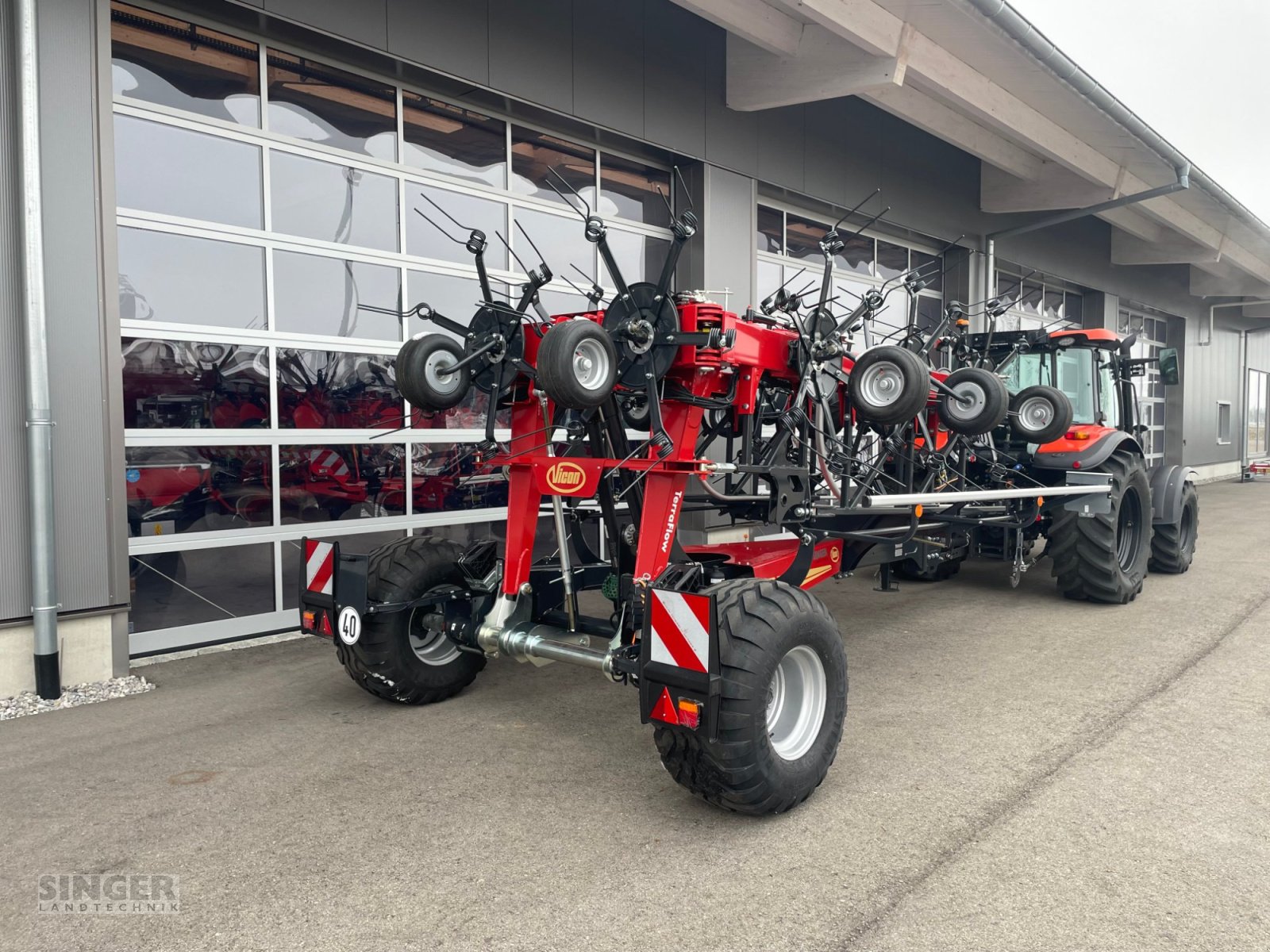 Kreiselheuer του τύπου Vicon Fanex 1344 C - Fahrwerk 12 Kreisel, Neumaschine σε Ebenhofen (Φωτογραφία 2)