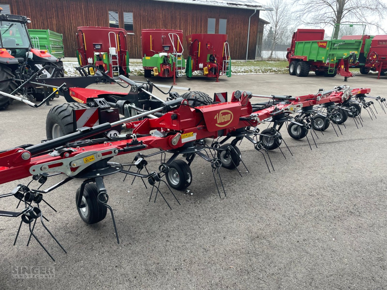 Kreiselheuer του τύπου Vicon Fanex 1344 C - Fahrwerk 12 Kreisel, Neumaschine σε Ebenhofen (Φωτογραφία 3)