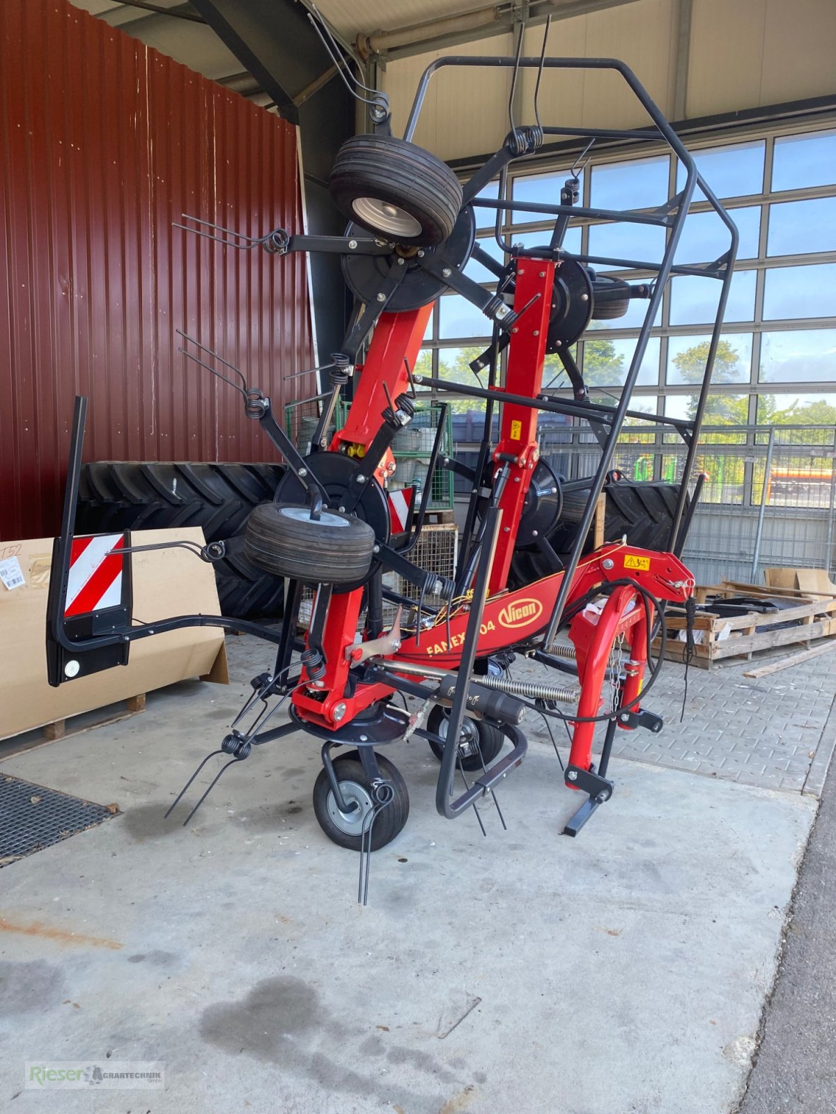 Kreiselheuer del tipo Vicon Fanex 604 (früher Deutz-Fahr), 6 m Arbeitsbreite, Sonderpreis, Neumaschine In Nördlingen (Immagine 1)