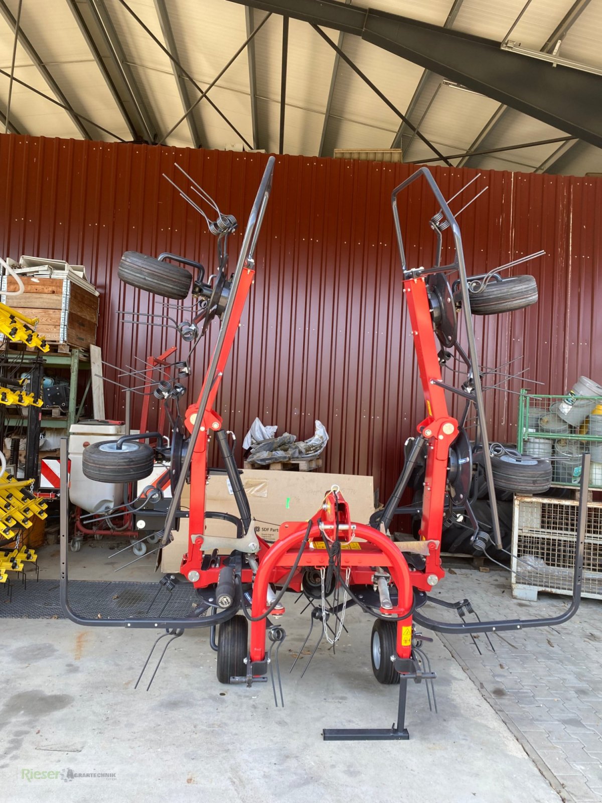 Kreiselheuer del tipo Vicon Fanex 604 (früher Deutz-Fahr), 6 m Arbeitsbreite, Sonderpreis, Neumaschine In Nördlingen (Immagine 2)