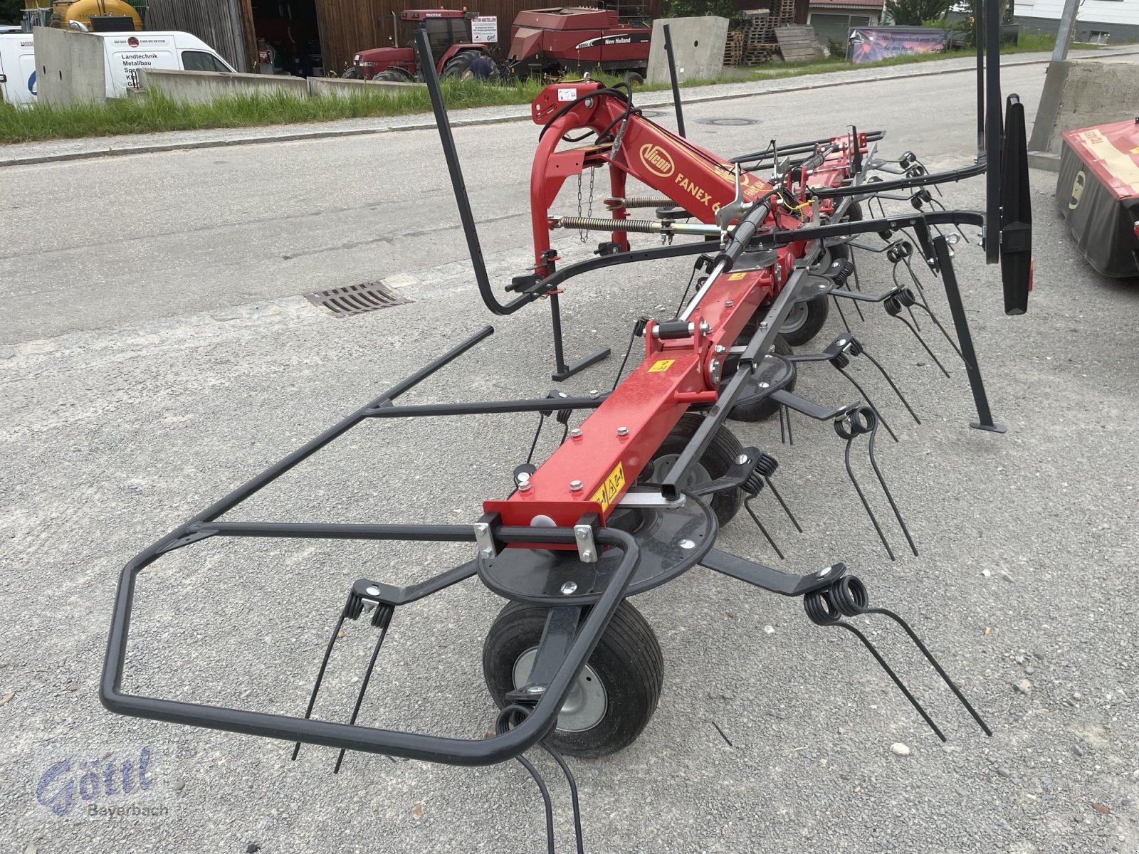 Kreiselheuer Türe ait Vicon Fanex 604, Neumaschine içinde Bayerbach (resim 2)