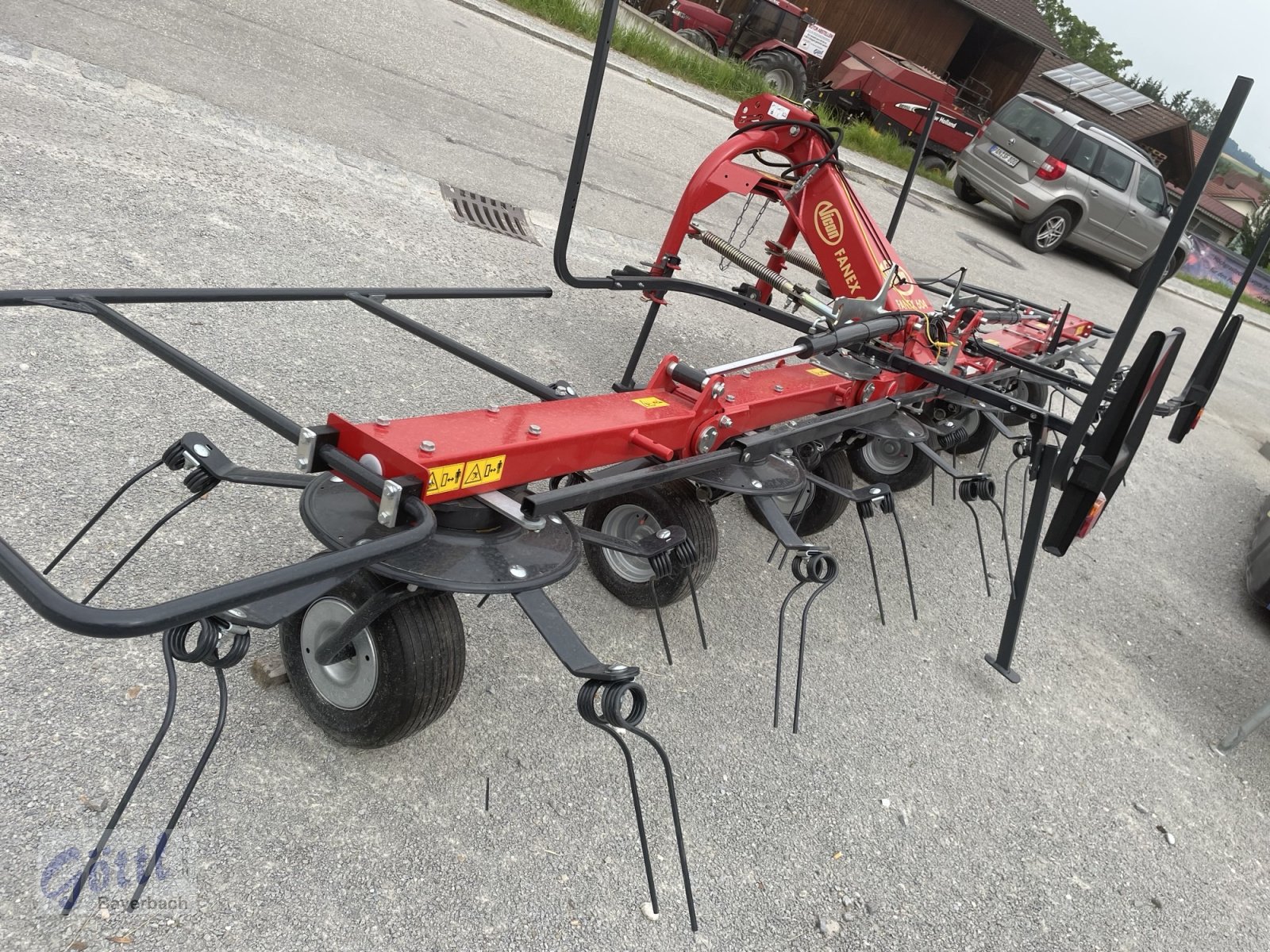 Kreiselheuer Türe ait Vicon Fanex 604, Neumaschine içinde Bayerbach (resim 5)