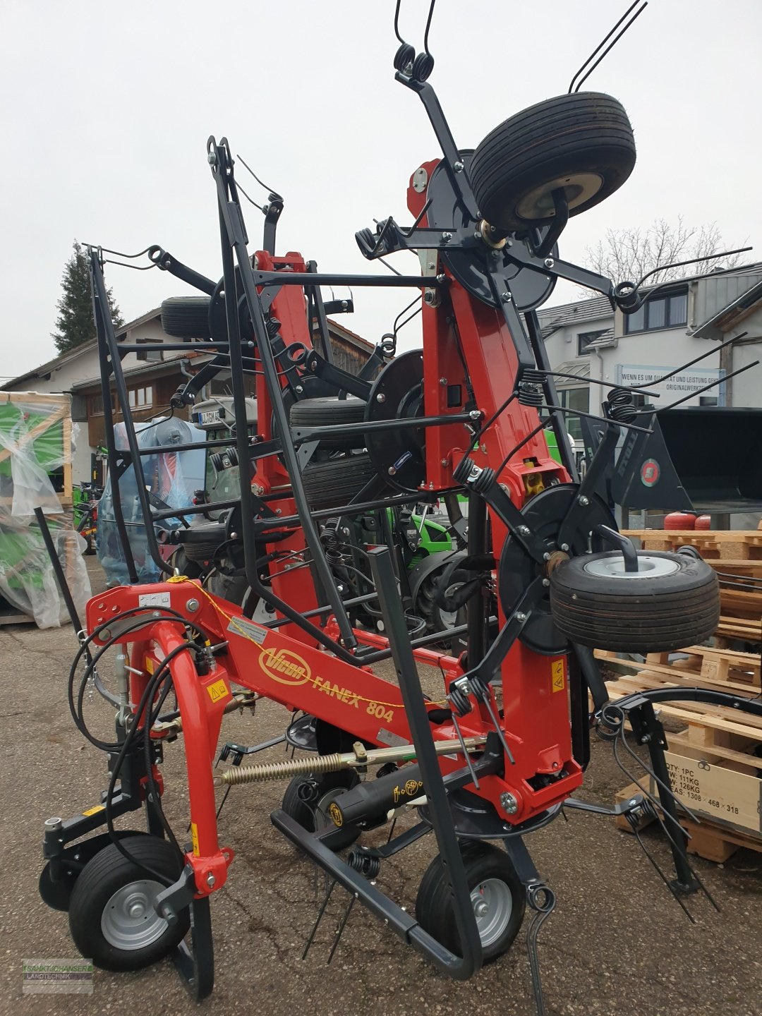 Kreiselheuer Türe ait Vicon Fanex 804 CompactLine -Sonderfinanzierung mit 0,00 % p.a. möglich-, Neumaschine içinde Diessen (resim 2)