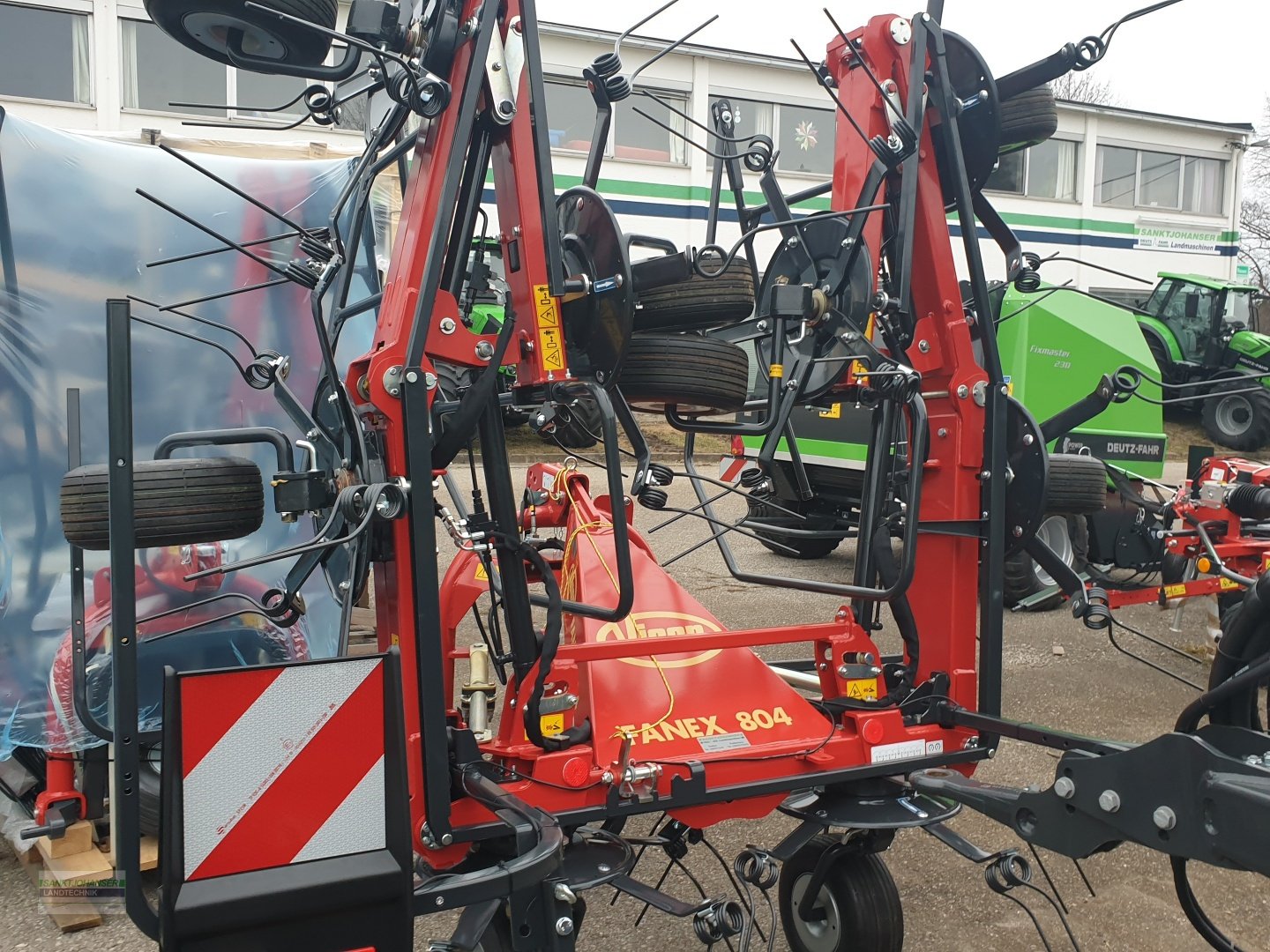 Kreiselheuer Türe ait Vicon Fanex 804 CompactLine -Sonderfinanzierung mit 0,00 % p.a. möglich-, Neumaschine içinde Diessen (resim 5)