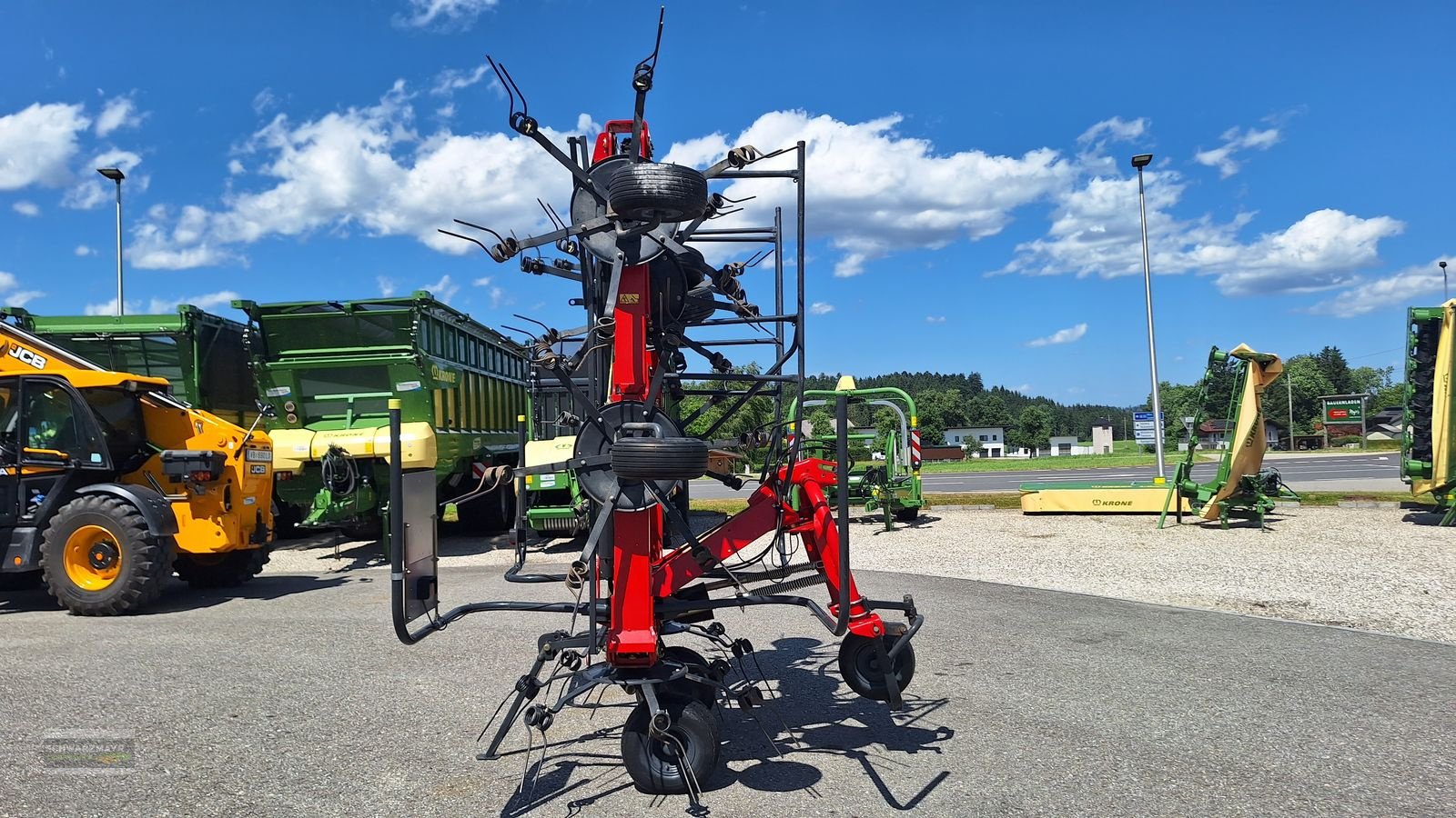 Kreiselheuer Türe ait Vicon Fanex 903, Gebrauchtmaschine içinde Gampern (resim 4)