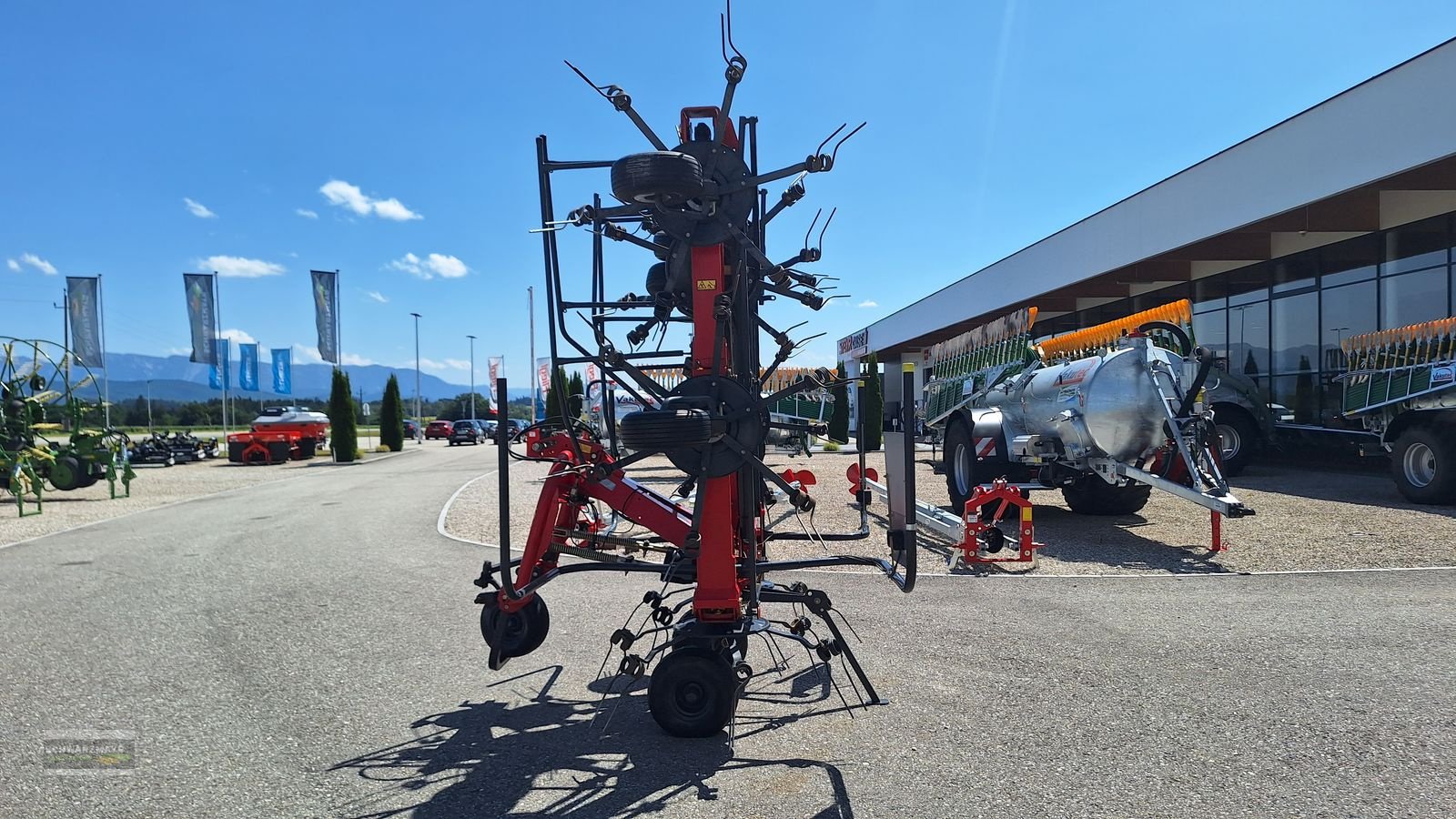 Kreiselheuer Türe ait Vicon Fanex 903, Gebrauchtmaschine içinde Gampern (resim 9)