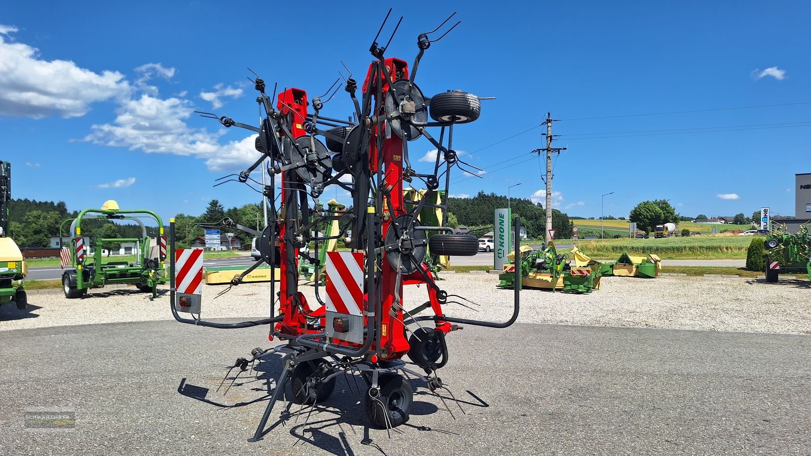 Kreiselheuer Türe ait Vicon Fanex 903, Gebrauchtmaschine içinde Gampern (resim 5)