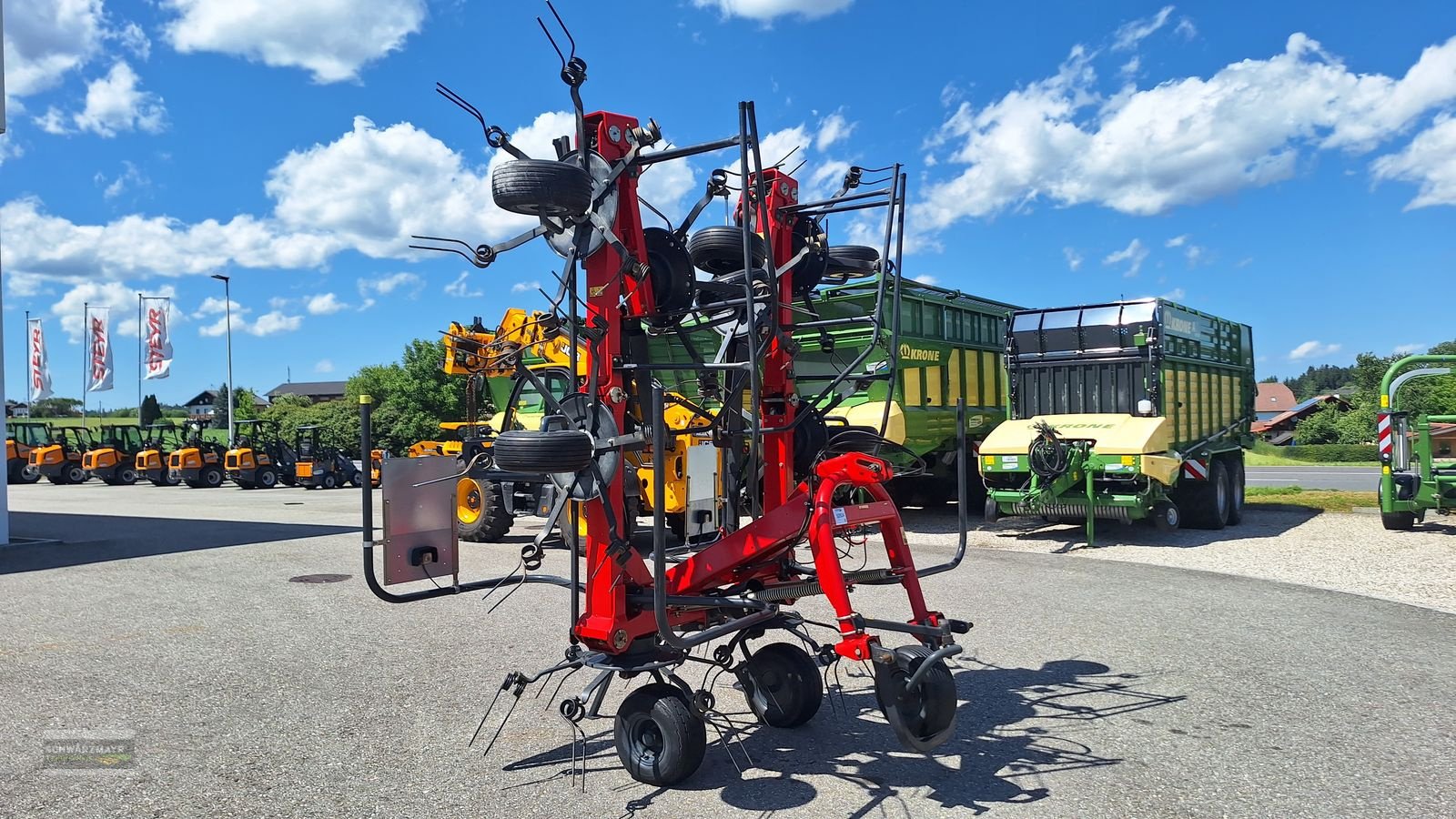 Kreiselheuer Türe ait Vicon Fanex 903, Gebrauchtmaschine içinde Gampern (resim 3)