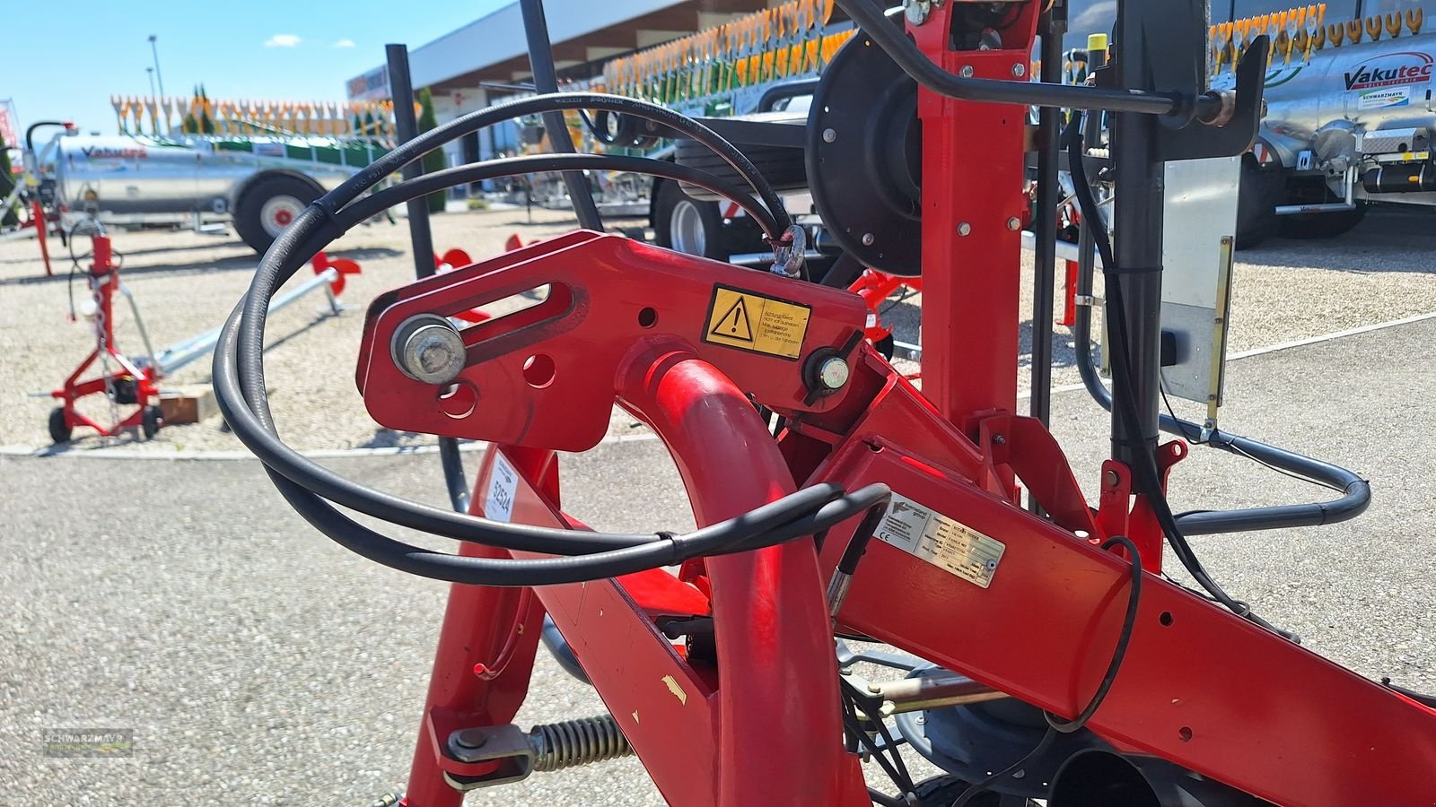 Kreiselheuer Türe ait Vicon Fanex 903, Gebrauchtmaschine içinde Gampern (resim 12)