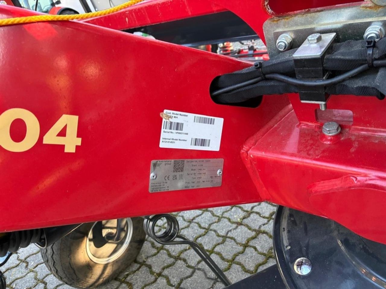 Kreiselheuer van het type Vicon Fanex 904, Neumaschine in Jahnatal (Foto 2)