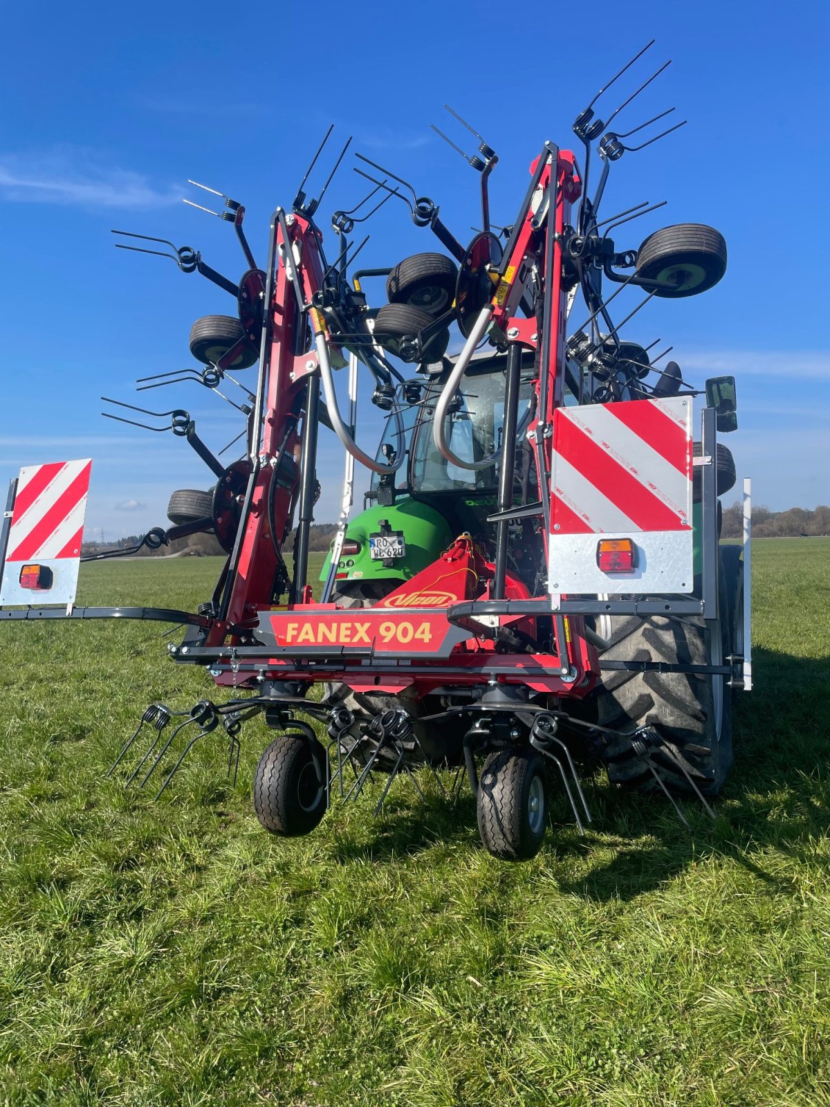 Kreiselheuer del tipo Vicon Fanex 904, Neumaschine In Schechen (Immagine 3)