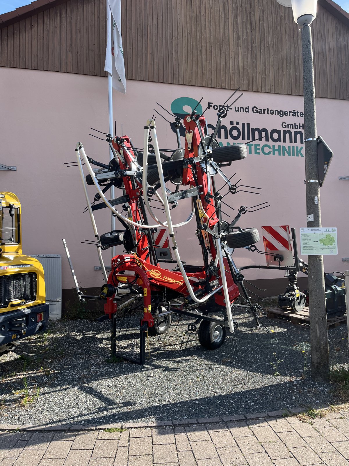 Kreiselheuer Türe ait Vicon Fanex 904, Neumaschine içinde Hagenbüchach (resim 1)