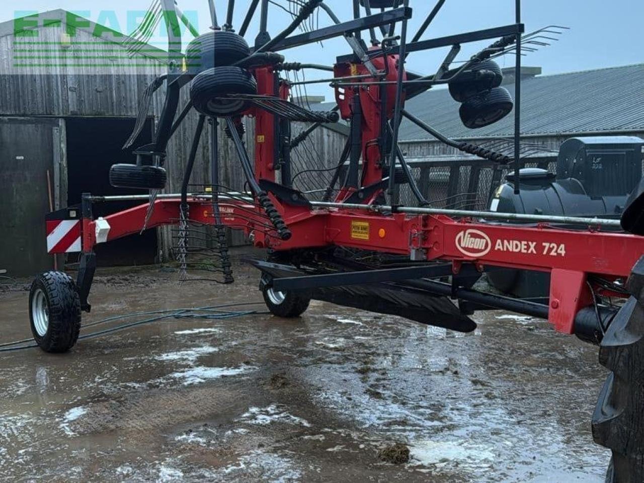 Kreiselheuer typu Vicon USED ANDEX 724, Gebrauchtmaschine v BOWBURN (Obrázek 1)