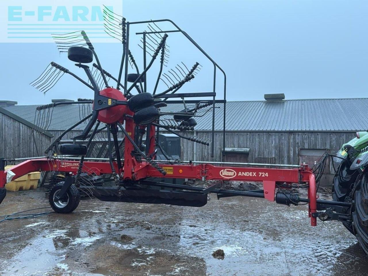 Kreiselheuer typu Vicon USED ANDEX 724, Gebrauchtmaschine v BOWBURN (Obrázek 2)