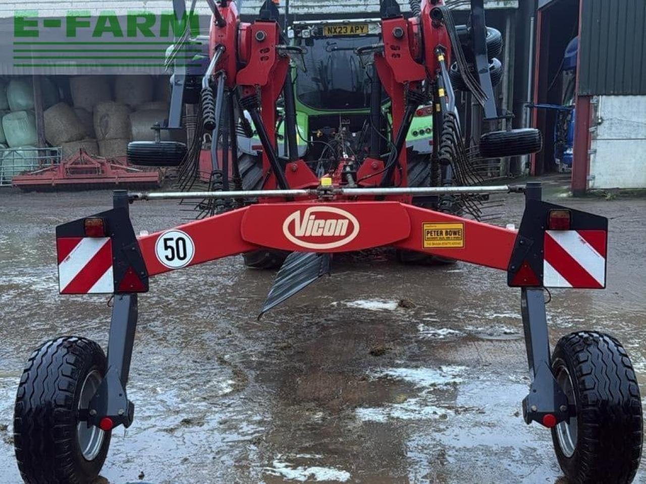 Kreiselheuer typu Vicon USED ANDEX 724, Gebrauchtmaschine v BOWBURN (Obrázek 4)