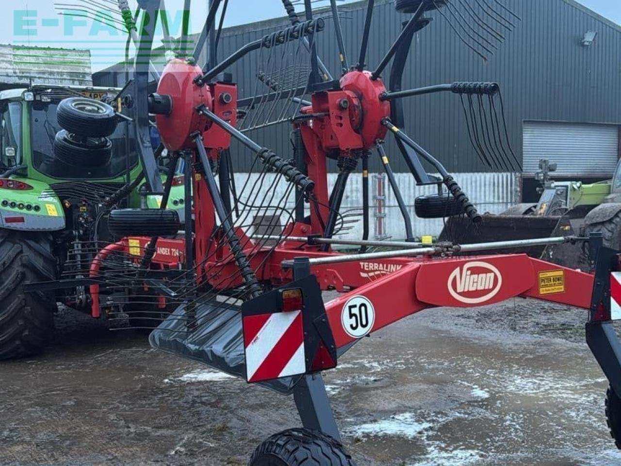 Kreiselheuer typu Vicon USED ANDEX 724, Gebrauchtmaschine v BOWBURN (Obrázek 5)