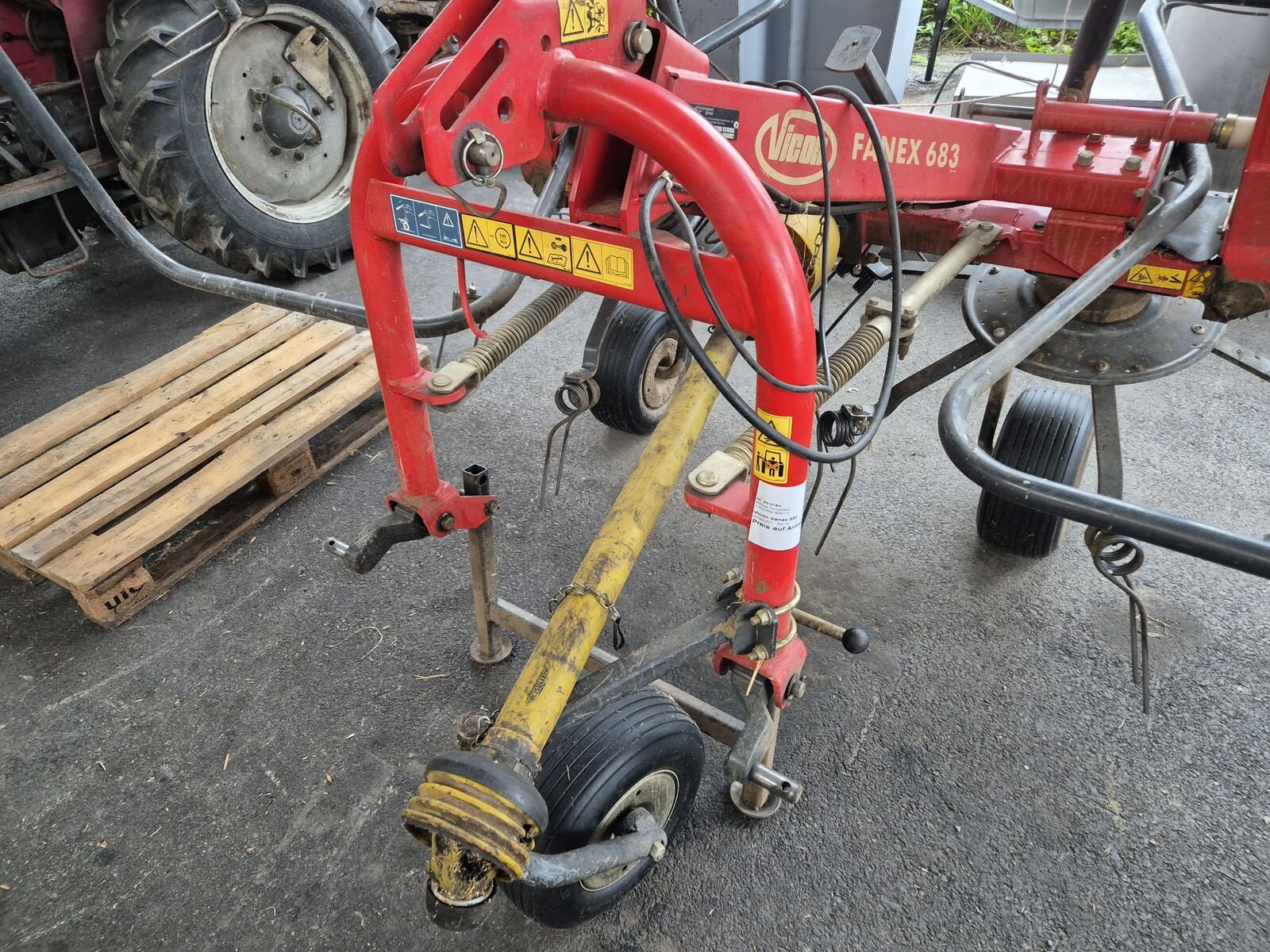 Kreiselheuer of the type Vicon Vanex 683, Gebrauchtmaschine in Bergheim (Picture 3)