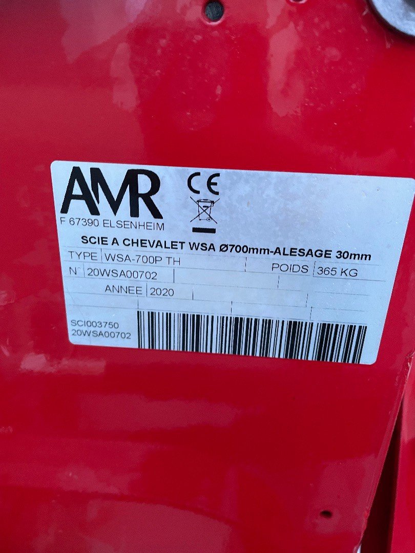 Kreissäge & Wippsäge типа AMR WSA-700P TH, Gebrauchtmaschine в Domdidier (Фотография 4)