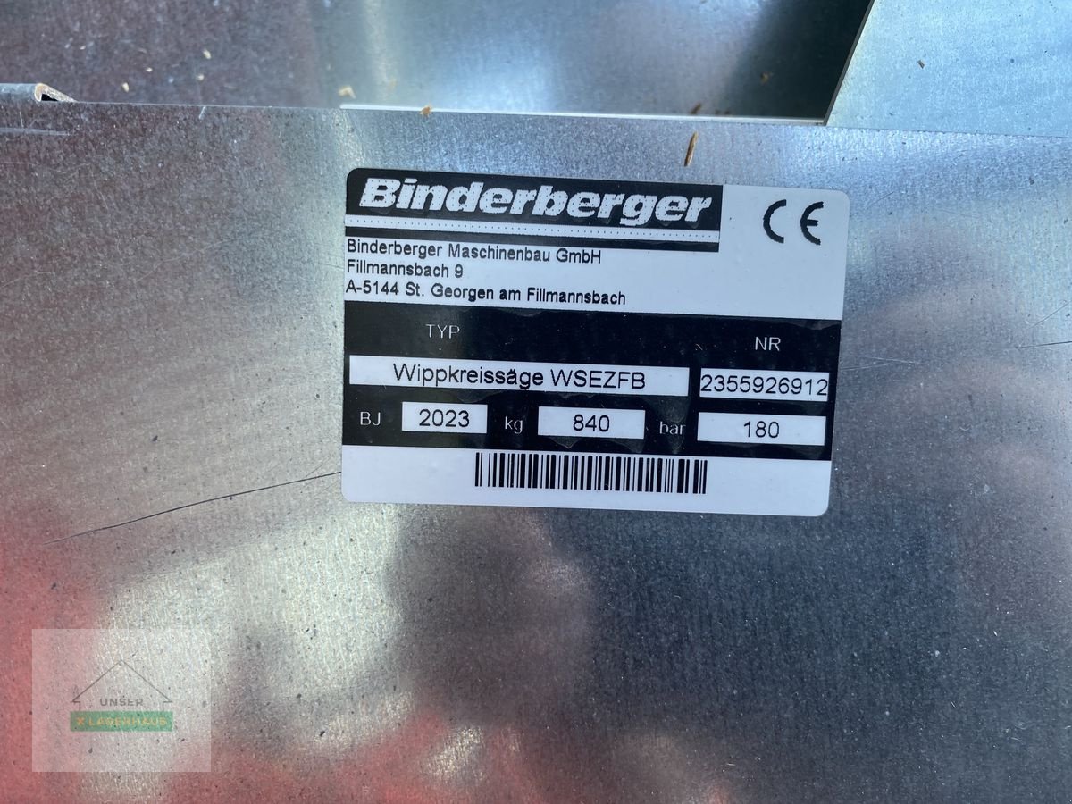 Kreissäge & Wippsäge typu Binderberger Förderband-Säge WS 700 FB EZ proline, Vorführmaschine v Wartberg (Obrázek 4)