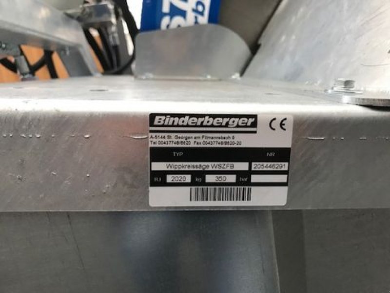 Kreissäge & Wippsäge typu Binderberger Förderband-Säge WS700FB Z Eco Zapfwelle, Neumaschine w Tamsweg (Zdjęcie 9)