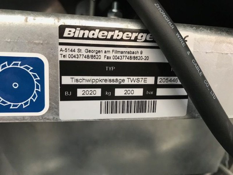 Kreissäge & Wippsäge des Typs Binderberger Tischwipp-Säge TWS700E Elektroantrieb, Neumaschine in Tamsweg (Bild 4)