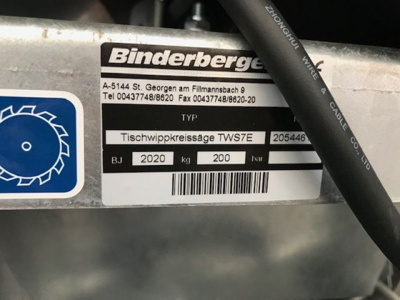 Kreissäge & Wippsäge of the type Binderberger Tischwipp-Säge TWS700E Elektroantrieb, Neumaschine in Tamsweg (Picture 4)