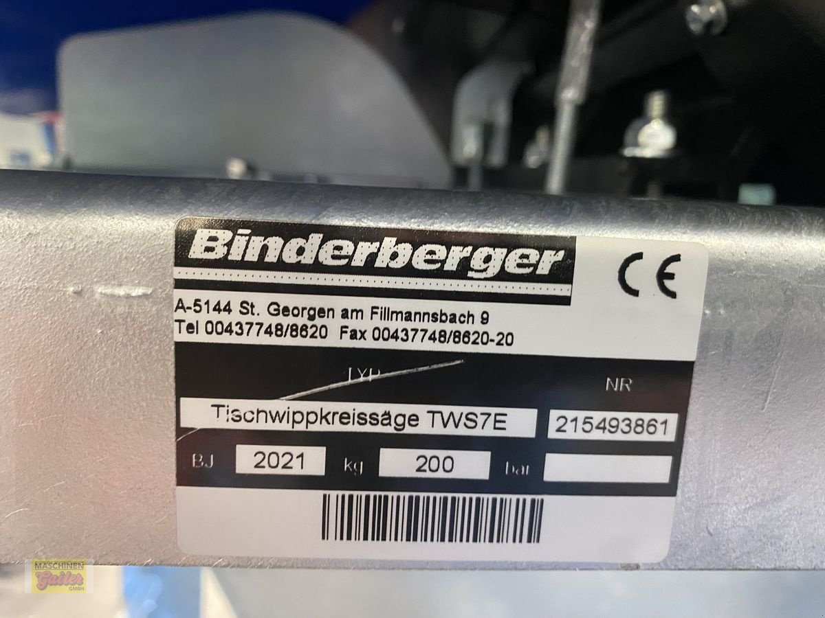 Kreissäge & Wippsäge des Typs Binderberger TWS 700 E Tischwippkreissäge, Neumaschine in Kötschach (Bild 6)