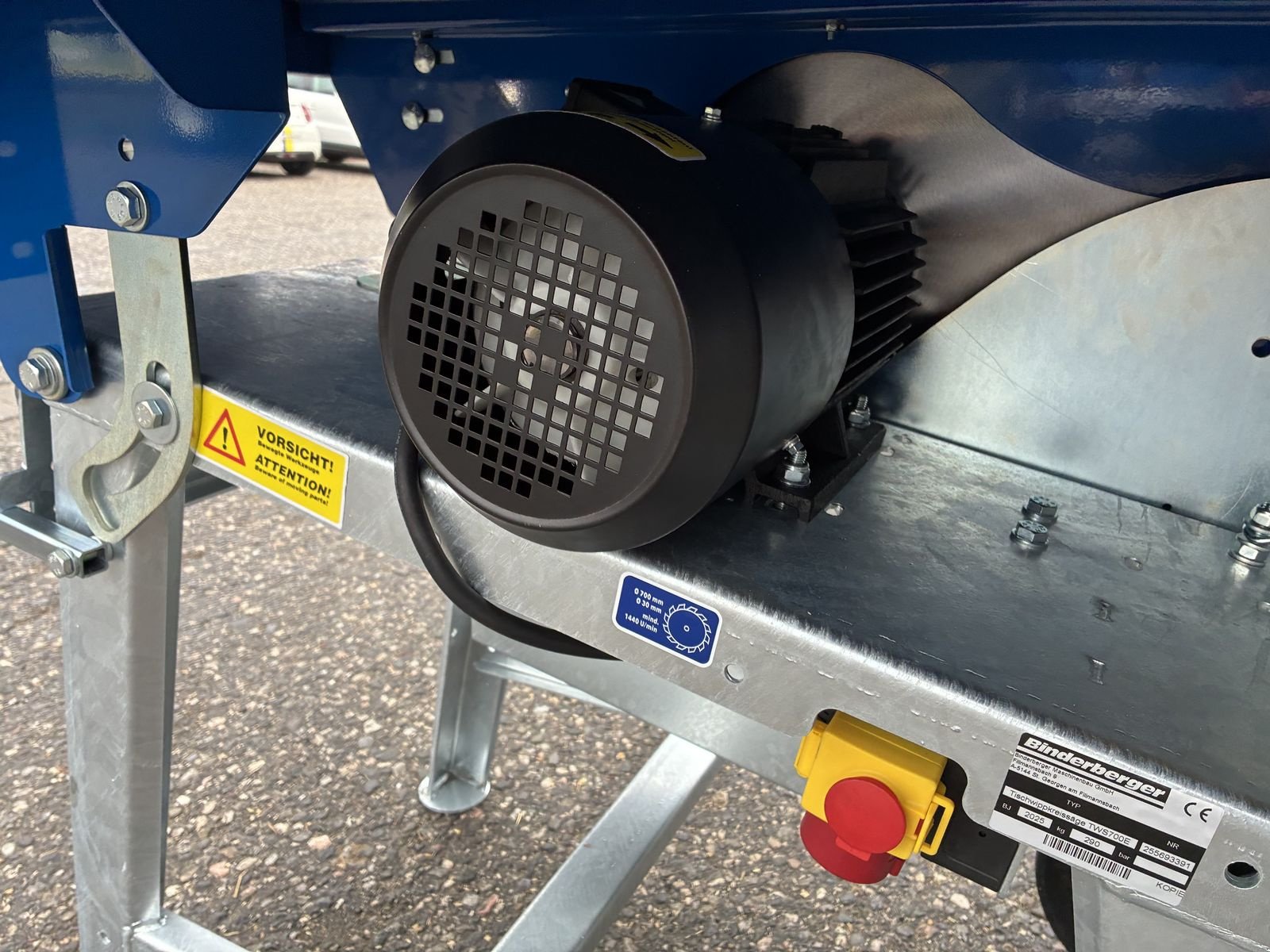 Kreissäge & Wippsäge of the type Binderberger TWS 700 E, Neumaschine in Villach (Picture 8)