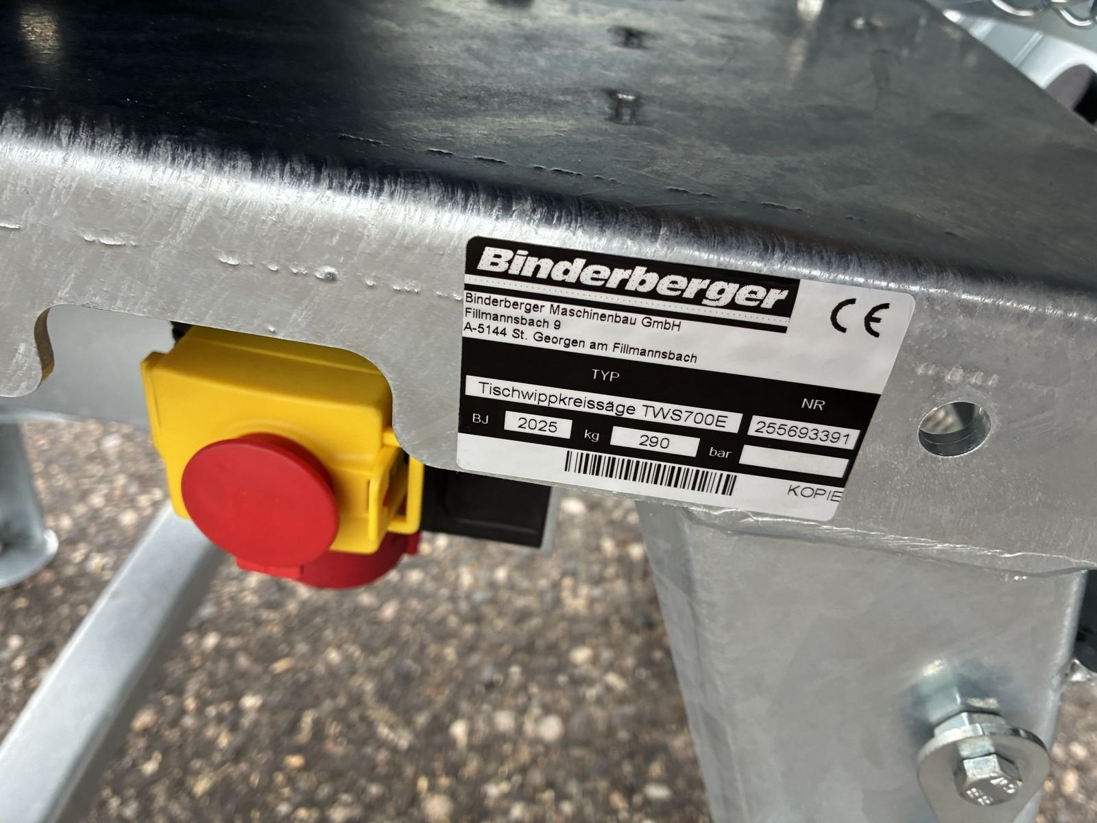 Kreissäge & Wippsäge of the type Binderberger TWS 700 E, Neumaschine in Villach (Picture 7)