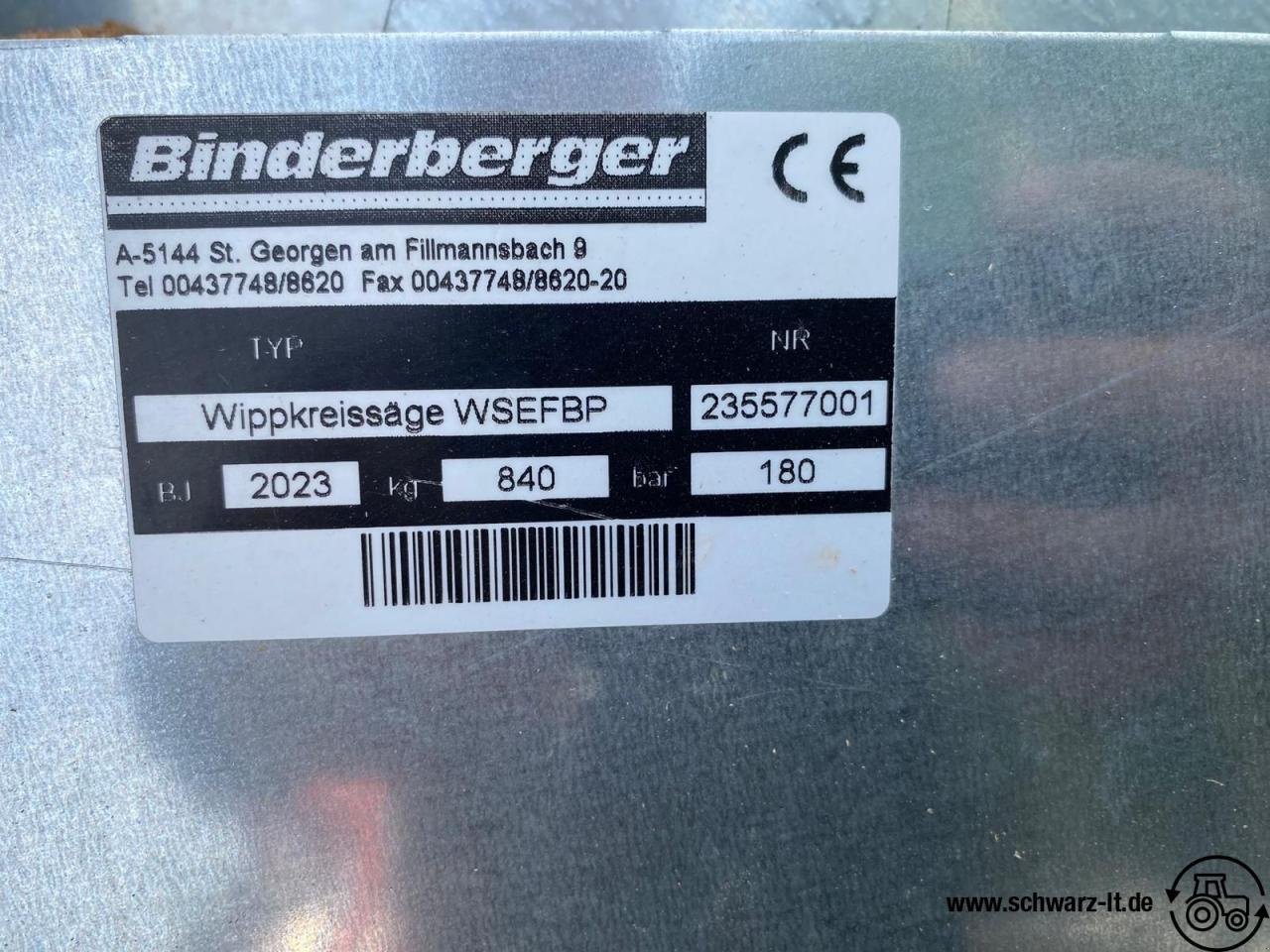 Kreissäge & Wippsäge typu Binderberger WS 700 Proline, Gebrauchtmaschine w Aspach (Zdjęcie 5)