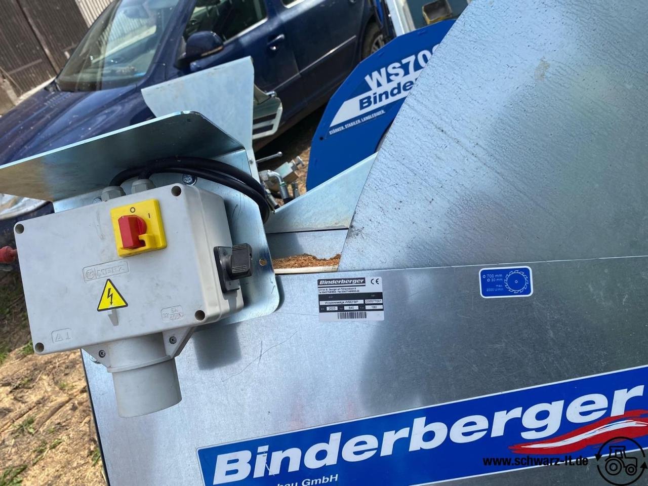 Kreissäge & Wippsäge typu Binderberger WS 700 Proline, Gebrauchtmaschine w Aspach (Zdjęcie 7)