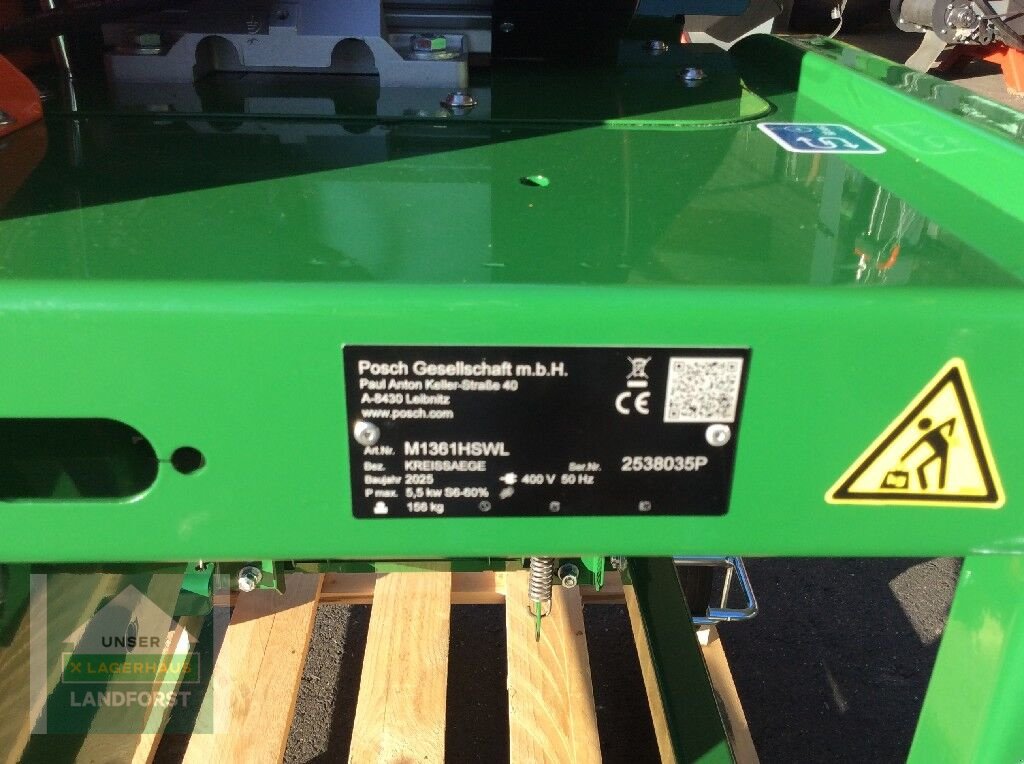 Kreissäge & Wippsäge typu Posch E5,5-400 Wippsäge, Neumaschine v Kobenz bei Knittelfeld (Obrázek 10)