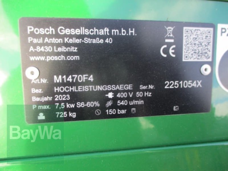 Kreissäge & Wippsäge типа Posch EASYCUT 700 ZE, Gebrauchtmaschine в Schönau b.Tuntenhausen (Фотография 9)