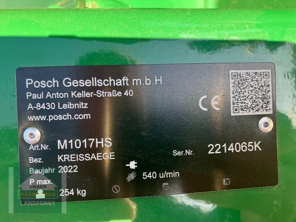 Kreissäge & Wippsäge a típus Posch M1117HS, Neumaschine ekkor: Murau (Kép 10)