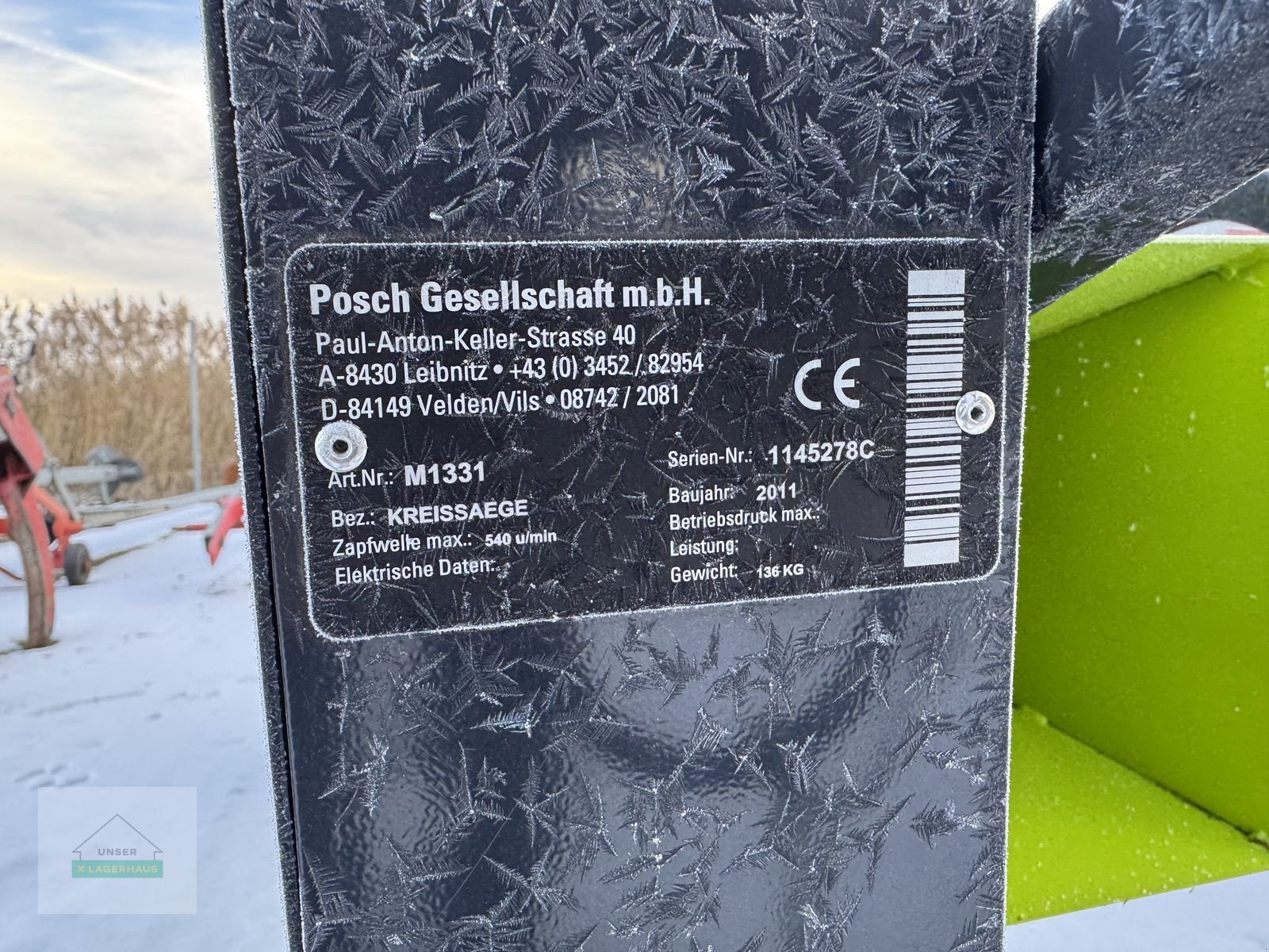 Kreissäge & Wippsäge des Typs Posch Paldu Wippsäge Kardanantrieb, Gebrauchtmaschine in Hartberg (Bild 4)