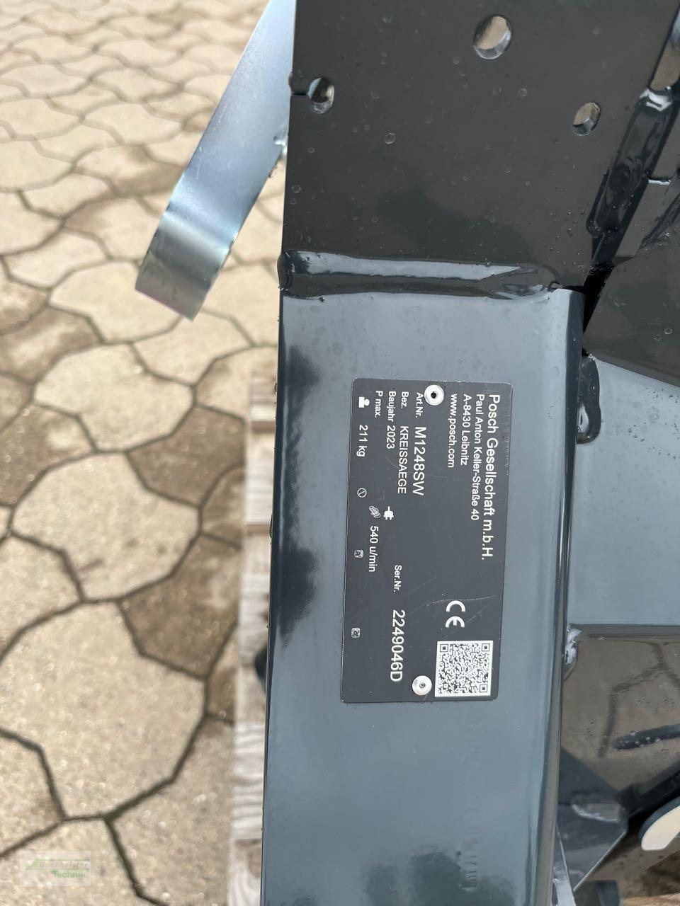 Kreissäge & Wippsäge typu Posch Paldu Wippsäge Z M 1248 SW, Neumaschine w Coppenbruegge (Zdjęcie 5)