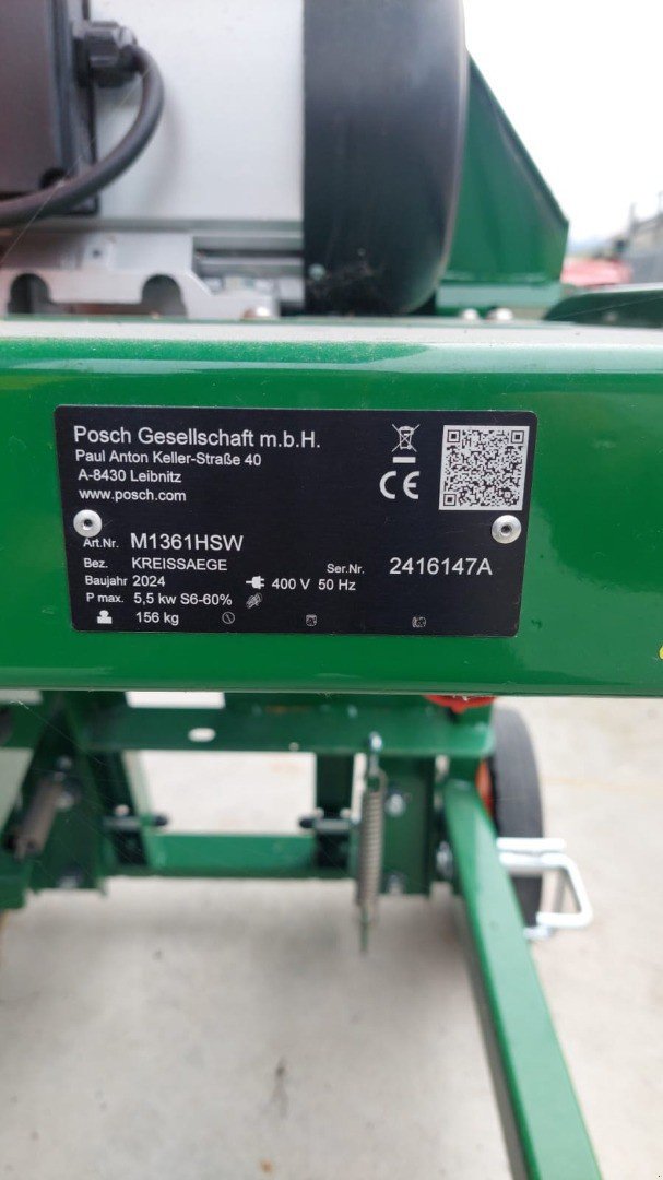 Kreissäge & Wippsäge des Typs Posch Posch Wippsäge mit Direktantrieb *Aktion*, Neumaschine in Landquart (Bild 6)