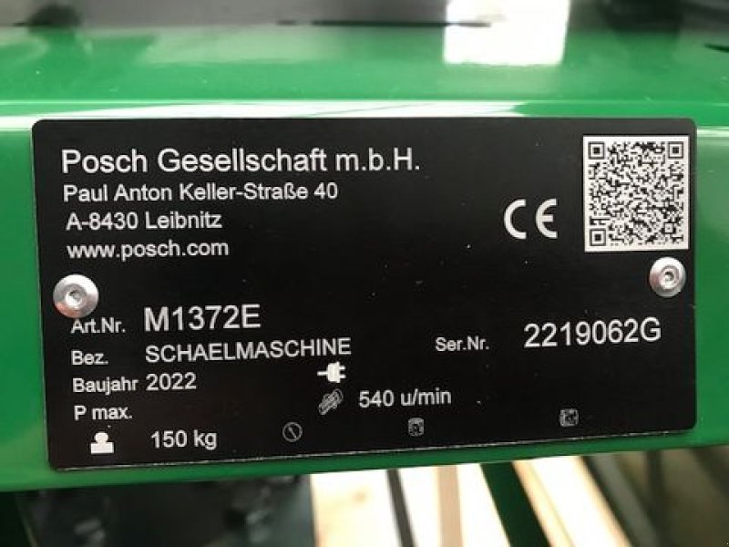 Kreissäge & Wippsäge tip Posch Schälmaschine M1372E Zapfwellenantrieb, Neumaschine in Tamsweg (Poză 11)