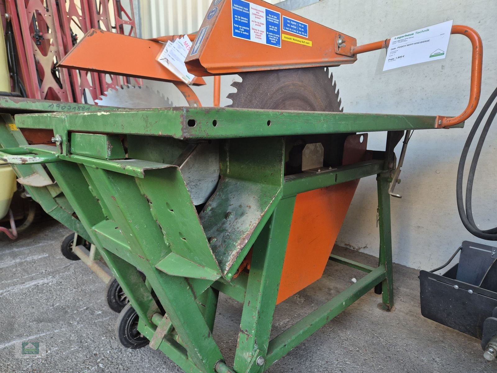 Kreissäge & Wippsäge tip Posch WIPP-KREISSÄGE, Gebrauchtmaschine in Klagenfurt (Poză 3)
